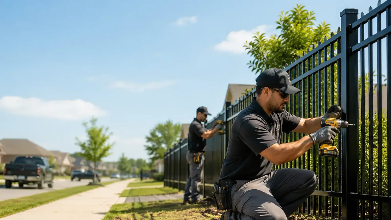 Metal Fence Installation in Belgrade, NE